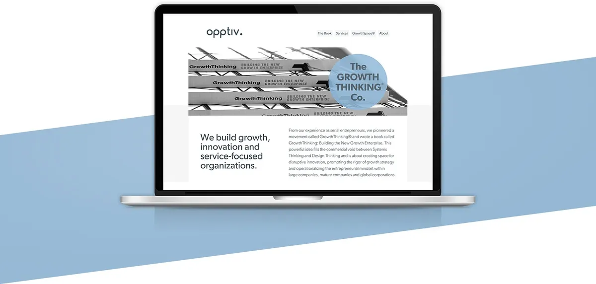 Maintenance and support for<br>Opptiv's WordPress site