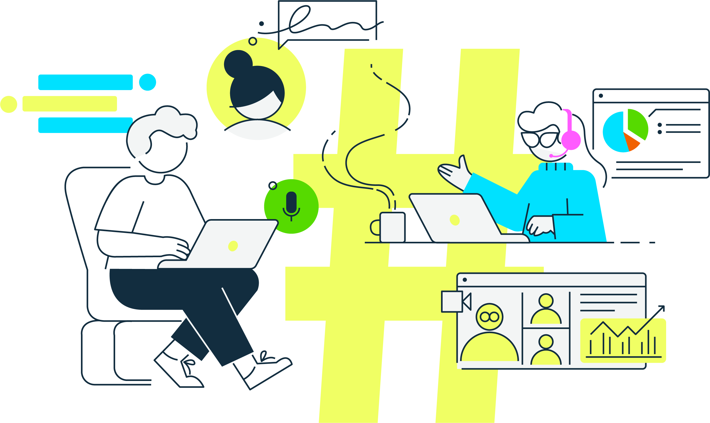 AI Development Support illustration