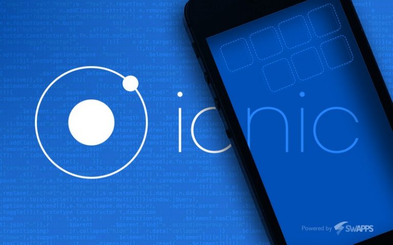 App development with Ionic