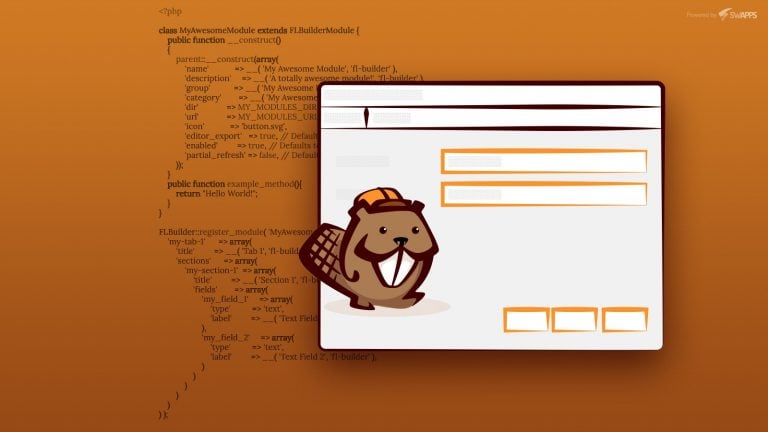 How to create a custom module for Beaver Builder