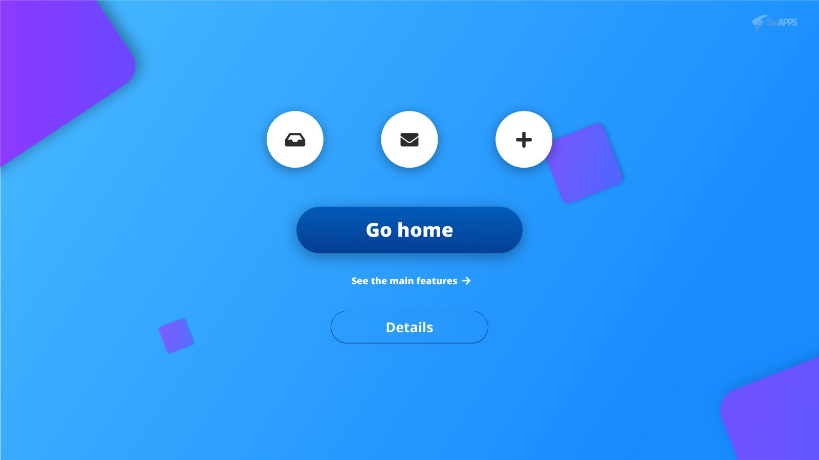 home buttons for websites