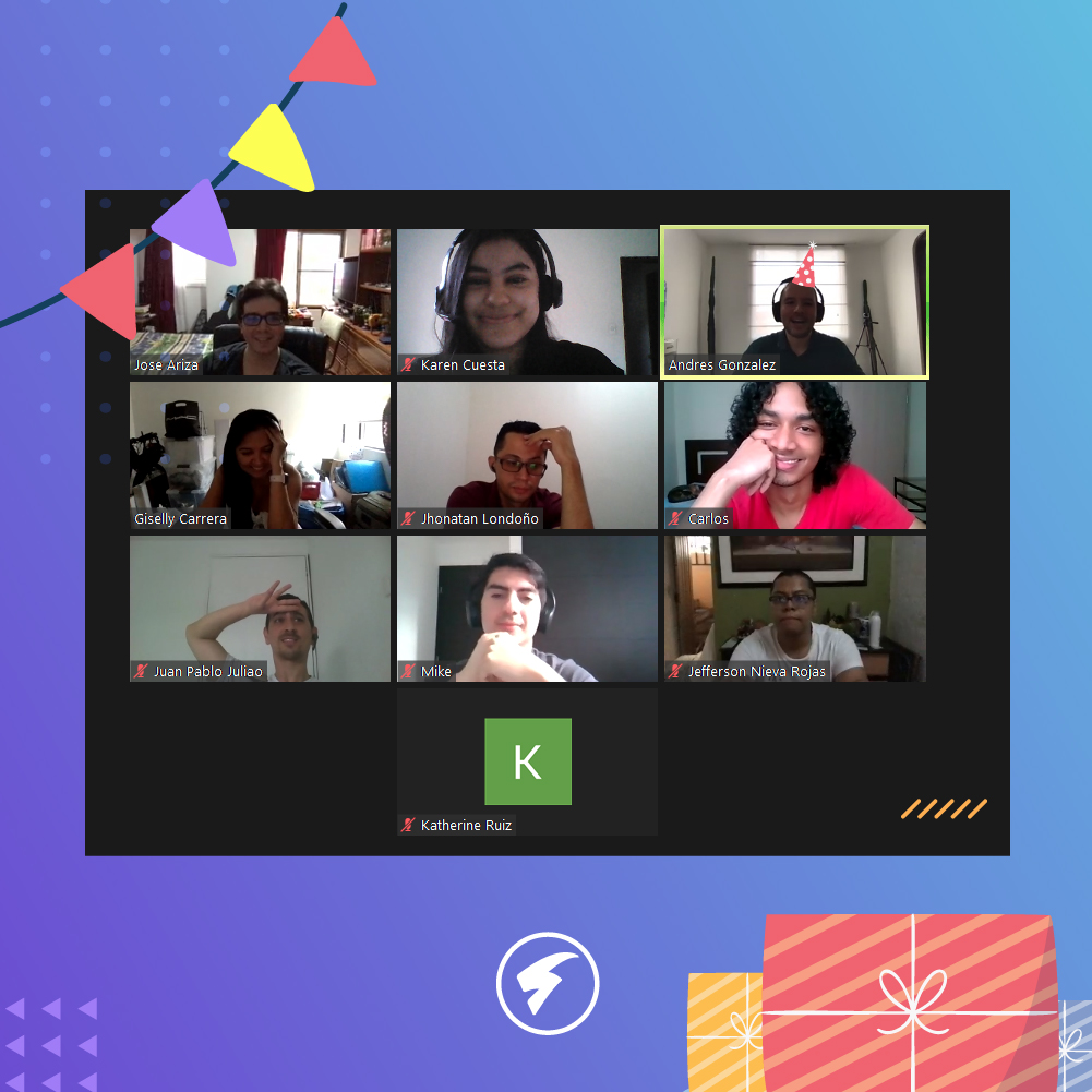 Remote Team Building Activities: Birthday Celebration