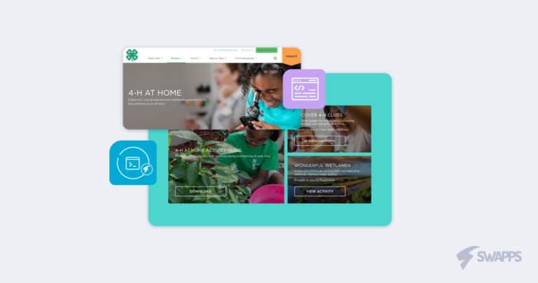 Creating a microsite in two weeks: 4-H at Home